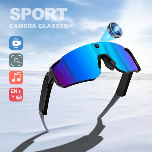 Smart Sports Glasses with 8MP Camera