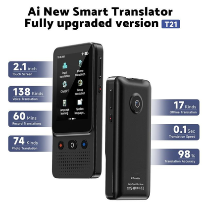 Portable AI Language Translator Device