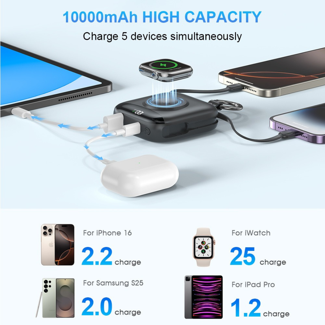 Fast Charging Multifunctional Power Bank