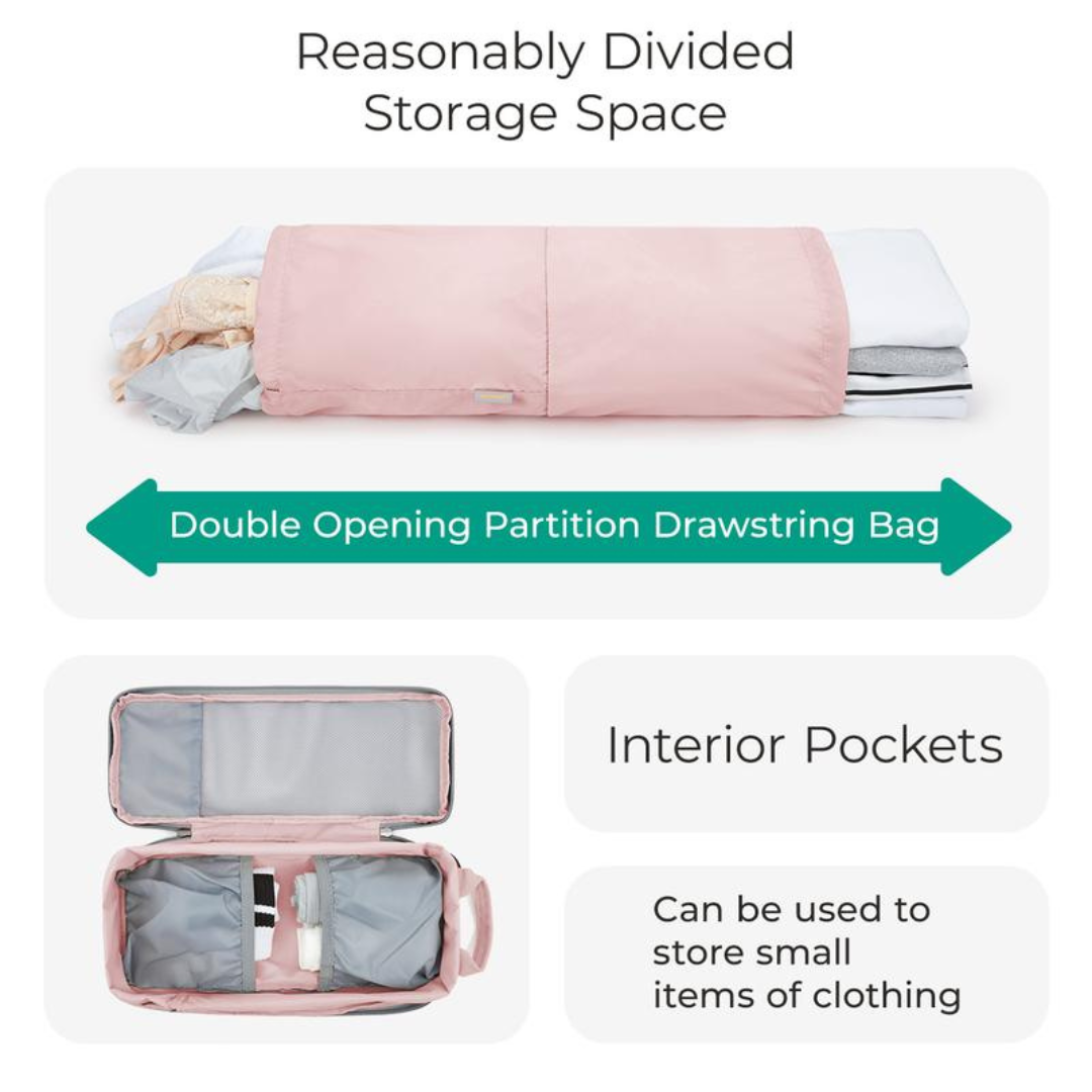 Travel Organizer Set, Compression Packing Cubes for Suitcases