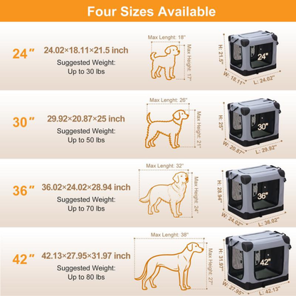 Soft-Sided Portable Dog Crate