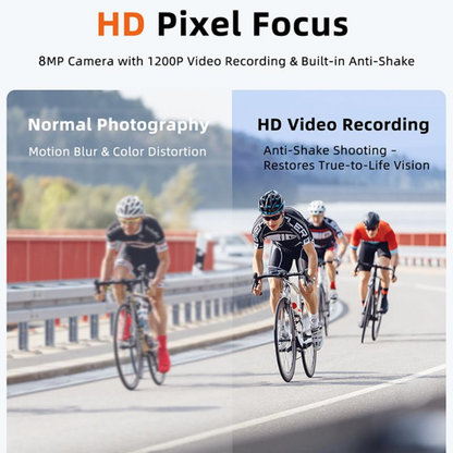 Smart Sports Glasses with 8MP Camera