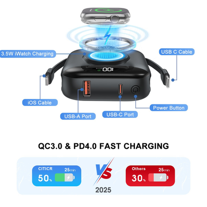 Fast Charging Multifunctional Power Bank