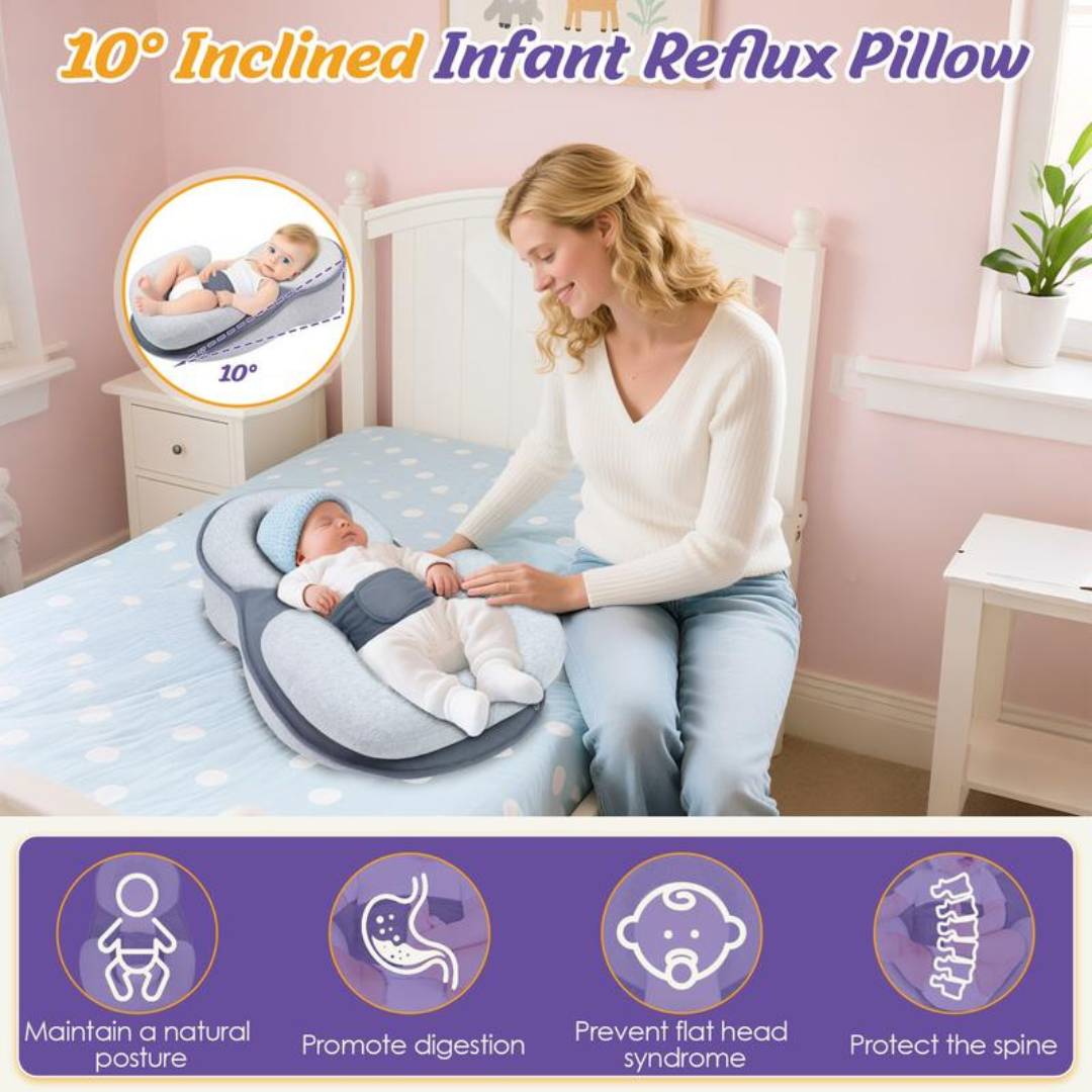 Inclined Baby Reflux Pillow