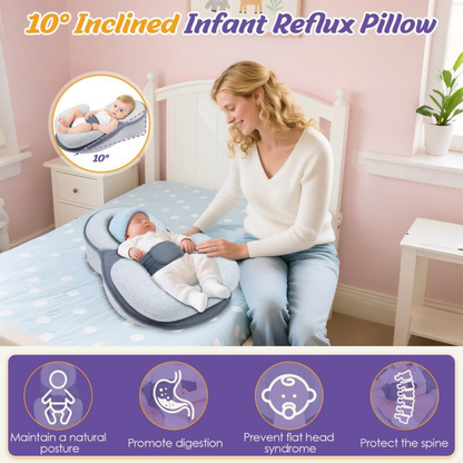 Inclined Baby Reflux Pillow