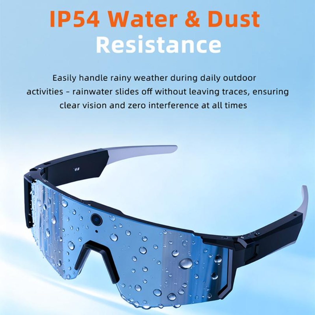 Smart Sports Glasses with 8MP Camera
