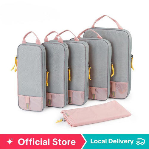 Travel Organizer Set, Compression Packing Cubes for Suitcases